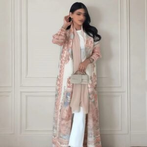 عبايه ملونه فخمه