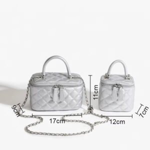 حقيبة كتف فاخرة للنساء بحزام قابل للتعديل